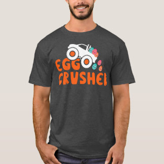 Camiseta Crianças Cruzador De Ovos Monstercaminhão Toddler 