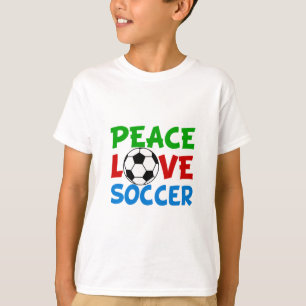 Camiseta Crianças Cuecas do Futebol de Paz e Amor
