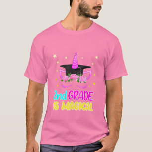 Camiseta Crianças Curiosas Meninas do Segundo Grau Unicorn