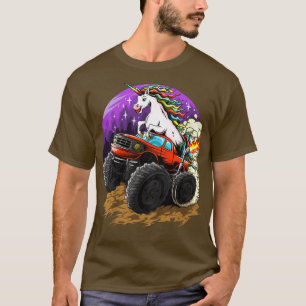 Camiseta Crianças Curiosos Unicórnios Na Festa de aniversár