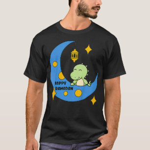 Camiseta Crianças Cute Ramadan Mubarak Ramadan Kareem Eid M