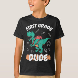 Camiseta Crianças da 1ª Série Byck Para a Escola Garoto da