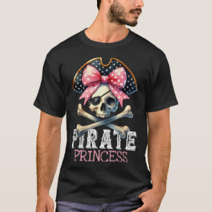 Camiseta Crianças da escola de Festas de aniversário pirata