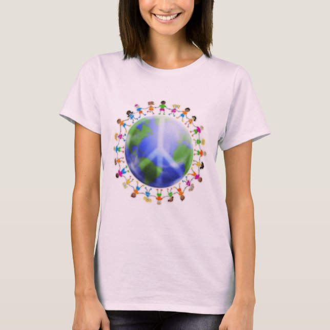 Camiseta Crianças da Paz (Frente)