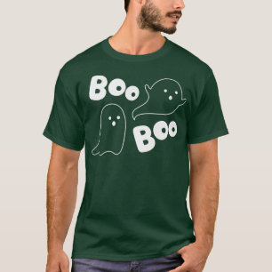 Camiseta Crianças Da Tripulação De Boo Ei Truque De Fantasm