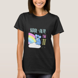 Camiseta Crianças De 11 Anos 11 Birthday Koala Birthday