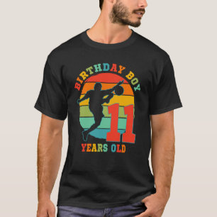 Camiseta Crianças de 11 anos Festa de aniversário de futebo