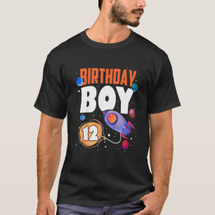 Camiseta Crianças de 12 anos Astronauta Astronauta Exterior