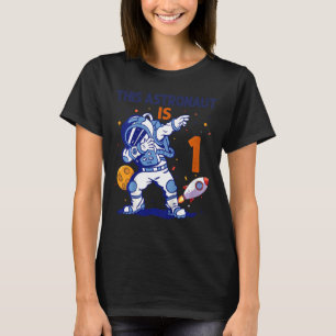 Camiseta Crianças de 1 ano Astronauta Planeta Espacial 1rua