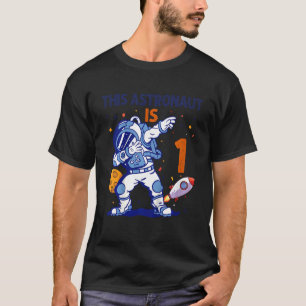 Camiseta Crianças de 1 ano Astronauta Planeta Espacial 1rua