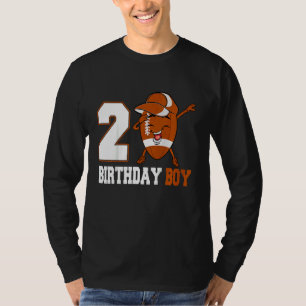 Camiseta Crianças de 2 anos bebendo segundo aniversário de