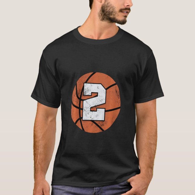 Camiseta Crianças de 2 anos Crianças de aniversário Meninos (Frente)