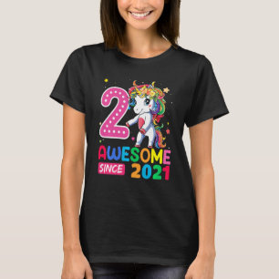 Camiseta Crianças de 2 anos Meninas adolescentes Flores do