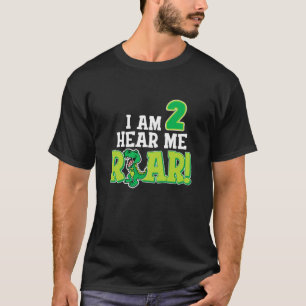 Camiseta Crianças de 2 anos Menino segundo aniversário T Di