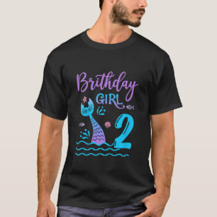 Camiseta Crianças de 2 anos segundo aniversário de rabo de