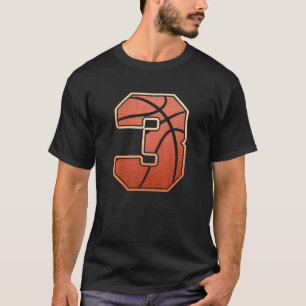 Camiseta Crianças de 3 anos de idade 3ª de Basquete Partite