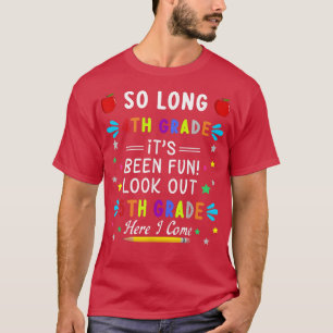 Camiseta Crianças de 4º ano aqui eu venho 5 Gradu