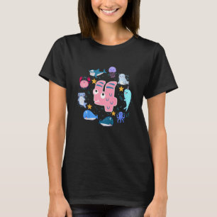 Camiseta Crianças de 4 anos de idade Festa de 4 de aniversá