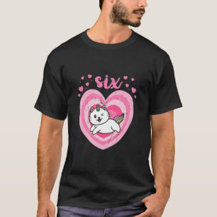 Camiseta Crianças de 6 anos de idade de pimenta-de-gato-do-