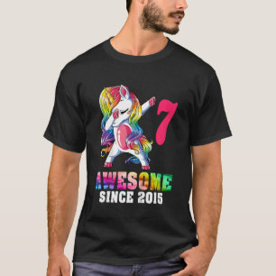 Camiseta Crianças De 7 Anos 7 Aniversário De 7 Anos Incríve