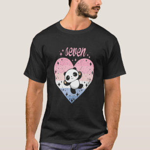 Camiseta Crianças de 7 anos de idade Festa de Panda Fria 7