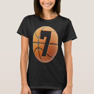 Camiseta crianças de 7 anos Meninos de Aniversário 7 de bas