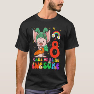 Camiseta Crianças de 8 anos 8 anos Meninos de aniversário 8