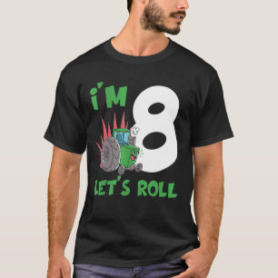 Camiseta Crianças de 8 anos de idade Tratores de crianças d