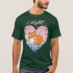 Camiseta Crianças de 8 anos Fofo para garota de aniversário