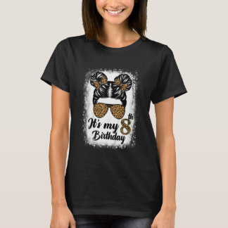 Camiseta Crianças de 8 anos Menina Maldita Leopardo é o meu