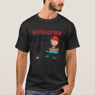 Camiseta Crianças de 8 anos Pescadores crianças pescando