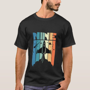 Camiseta Crianças de 9 anos Astronauta do foguete espacial