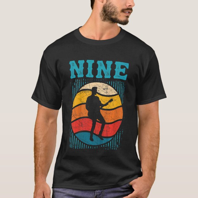 Camiseta Crianças de 9 anos de idade Menino de 9 de anivers (Frente)