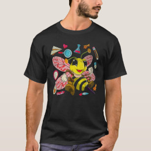 Camiseta Crianças De Abelhas De Estudantes De Escolas