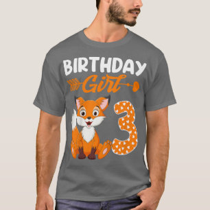 Camiseta Crianças De Amante de os animais aniversário de 3