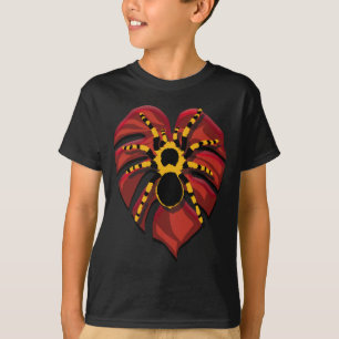 Camiseta Crianças de Aranha Tarântula