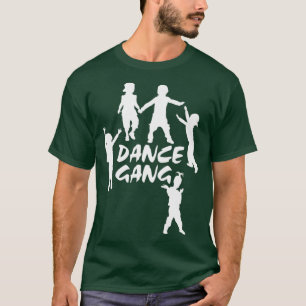 Camiseta Crianças de dança de salto de salto de salto de