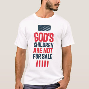 Camiseta Crianças de Deus não são para venda