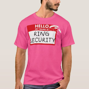 Camiseta Crianças de Etiquetas de Id da Festa de casamento