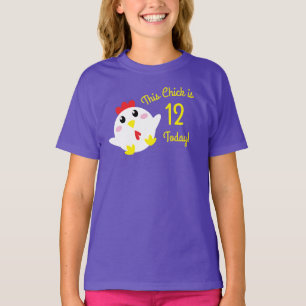 Camiseta Crianças de Festa de aniversário de Fazenda de fra