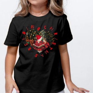 Camiseta Crianças de Leitura de Natal