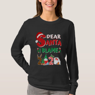 Camiseta Crianças de Natal Engraçadas 2020 Adultos Papais n