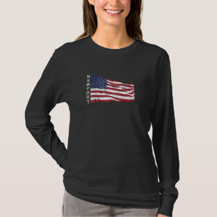 Camiseta Crianças de Newport Menino Rapariga Rhode Island A