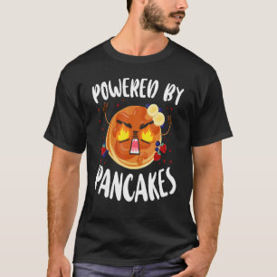 Camiseta Crianças De Pancake Alimentadas Por Panquecas
