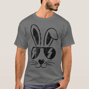 Camiseta Crianças de Páscoa do Bunny Vintage da Páscoa lega