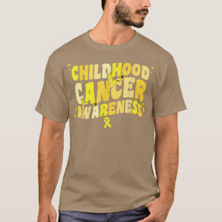 Camiseta Crianças de sensibilização para o Cancer