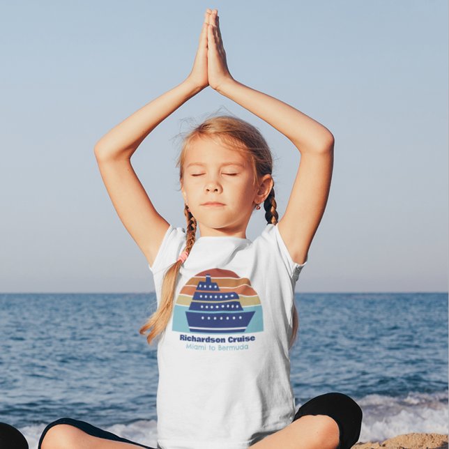 Camiseta Crianças de soldado para a família de navios de cr (Criador carregado)