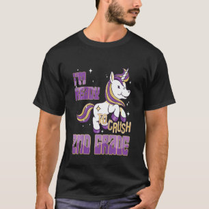 Camiseta Crianças de volta à escola Menina corta Formando d