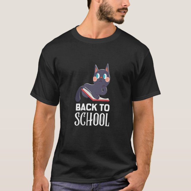 Camiseta Crianças De Volta Às Faculdades No Primeiro Dia Da (Frente)