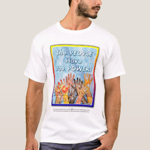 Camiseta Crianças de Zinn levantam-se! Poster Art